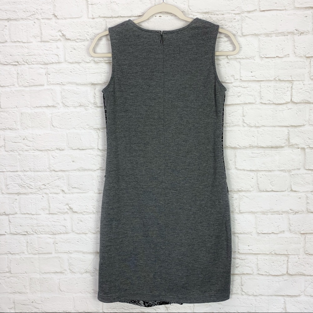 Mystree Lace Mixed Media Sleeveless Midi Dress S - Picture 6 of 8